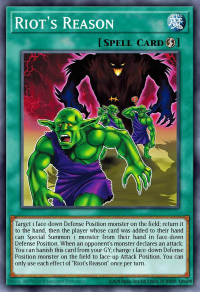 Riot's Reason Common BPRO-EN069 Burst Protocol Yugioh card