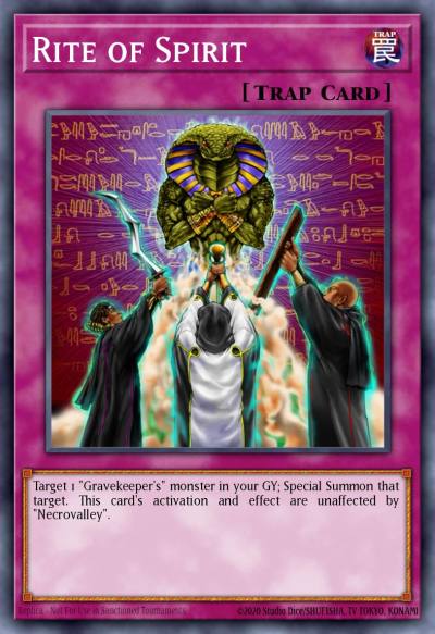Rite of Spirit Common DR1-EN048 Dark Revelation Volume 1 Yugioh card