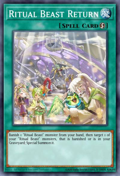 Ritual Beast Return Common MP17-EN217 2017 Mega-Tin Mega Pack Yugioh card
