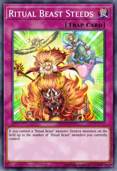 Ritual Beast Steeds Super Rare THSF-EN032 The Secret Forces Yugioh card