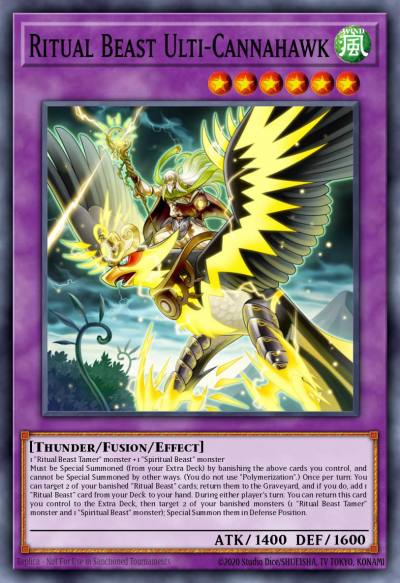 Ritual Beast Ulti-Cannahawk Ultra Rare BLTR-EN084 Battles of Legend Terminal Revenge Yugioh card