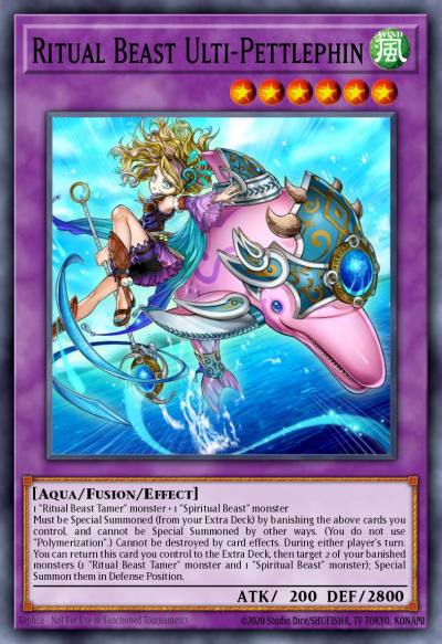 Ritual Beast Ulti-Pettlephin Secret Rare THSF-EN029 The Secret Forces Yugioh card