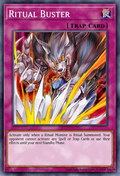 Ritual Buster Common SOVR-EN077 Stardust Overdrive Yugioh card
