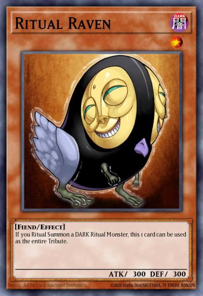 Ritual Raven Common OP08-EN014 OTS Tournament Pack 8 Yugioh card