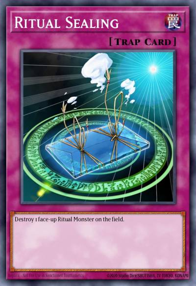 Ritual Sealing Common STON-EN056 Strike of Neos Yugioh card