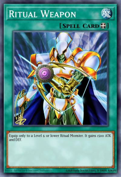 Ritual Weapon Common DR3-EN048 Dark Revelation Volume 3 Yugioh card