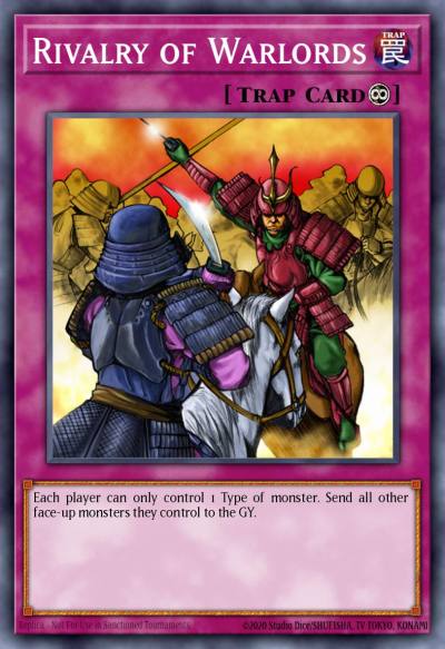 Rivalry of Warlords Common DR1-EN103 Dark Revelation Volume 1 Yugioh card