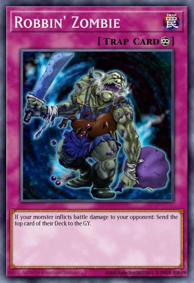 Robbin Zombie Rare DR2-EN110 Dark Revelation Volume 2 Yugioh card