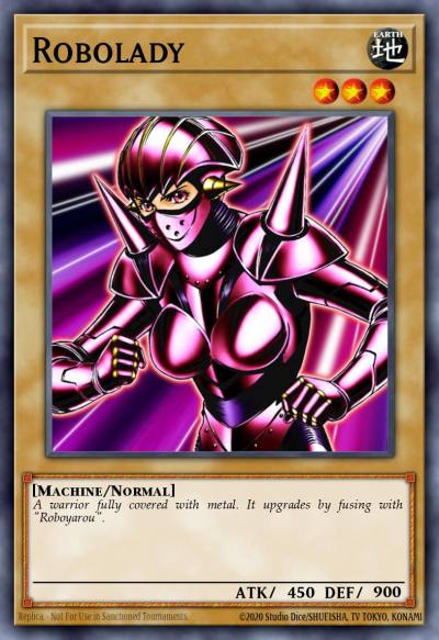 Robolady Common LOD-054 Legacy of Darkness Yugioh card