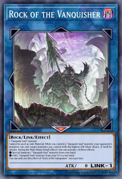 Rock of the Vanquisher Prismatic Secret Rare MP24-EN141 25th Anniversary Tin Dueling Mirrors Yugioh card