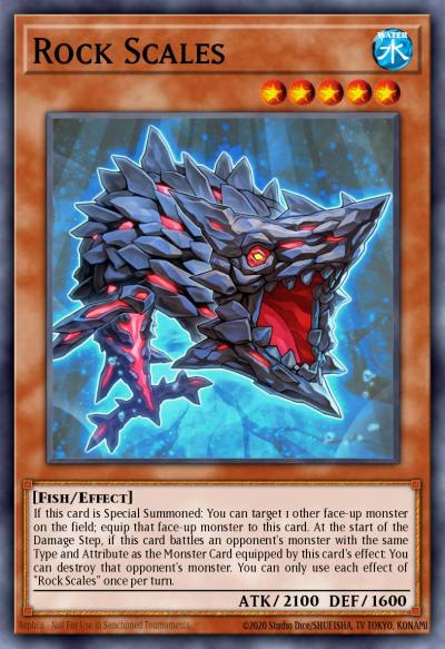 Rock Scales Common BACH-EN083 Battle of Chaos Yugioh card