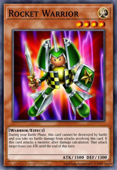 Rocket Warrior Secret Rare CT2-EN005 Collectible Tins 2005 Yugioh card