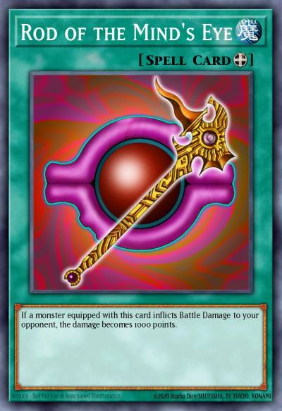 Rod of the Minds Eye Common DCR-039 Dark Crisis Yugioh card