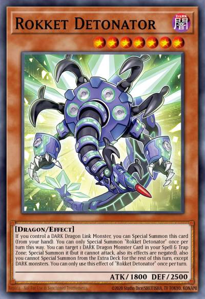 Rokket Detonator Common BPRO-EN003 Burst Protocol Yugioh card