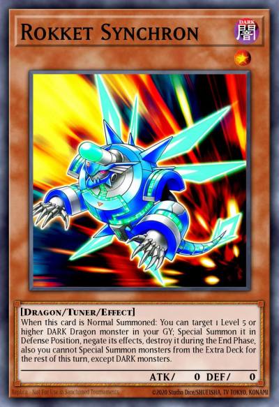 Rokket Synchron Common MP20-EN006 2020 Tin of Lost Memories Mega Pack Yugioh card