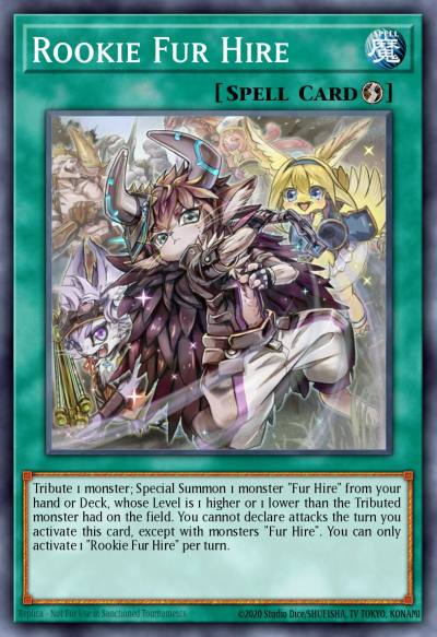 Rookie Fur Hire Common MP21-EN207 2021 Tin of Ancient Battles Yugioh card