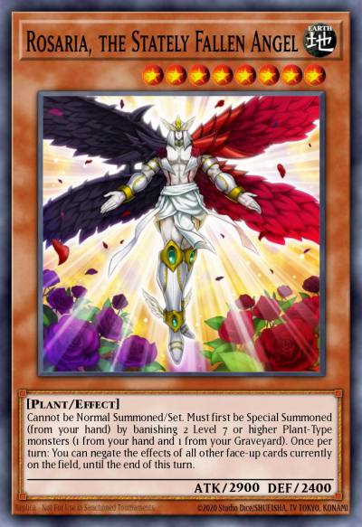Rosaria the Stately Fallen Angel Ultra Rare LC5D-EN095 Legendary Collection 5Ds Mega Pack Yugioh card