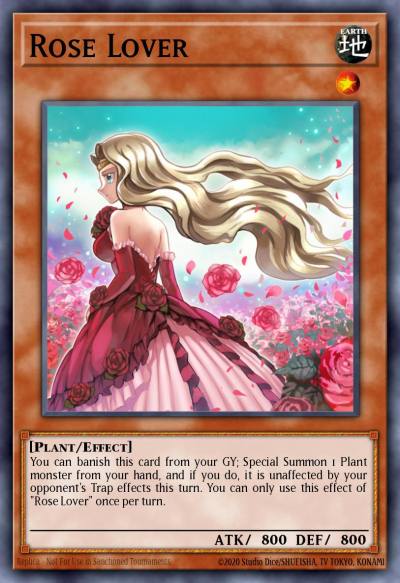 Rose Lover Common LDS2-EN102 Legendary Duelists Season 2 Yugioh card