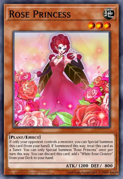 Rose Princess Super Rare KICO-EN017 Kings Court Yugioh card