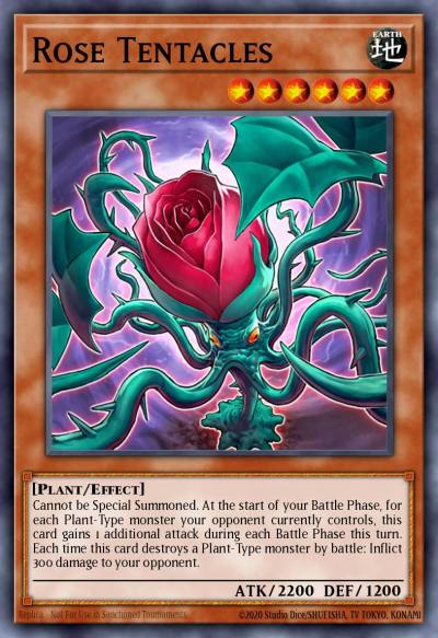 Rose Tentacles Rare LC5D-EN088 Legendary Collection 5Ds Mega Pack Yugioh card