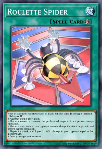 Roulette Spider Super Rare DRL2-EN014 Dragons of Legend 2 Yugioh card