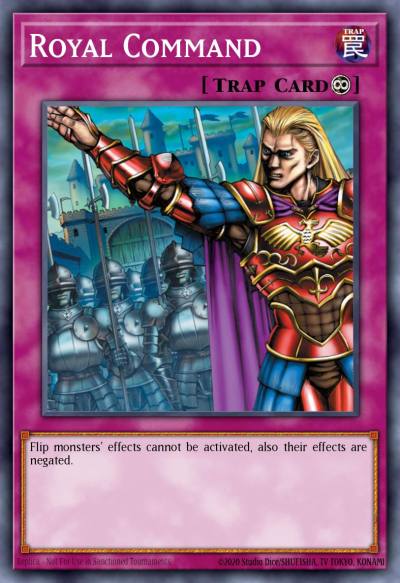 Royal Command Common AP06-EN027 Astral Pack Six Yugioh card