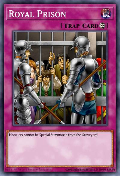 Royal Prison Ultra Rare GFTP-EN120 Ghosts From the Past Yugioh card