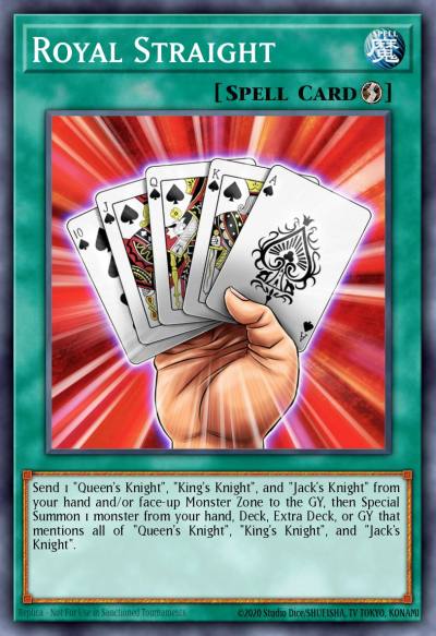 Royal Straight Ultra Rare BLCR-EN002 Battles of Legend Crystal Revenge Yugioh card