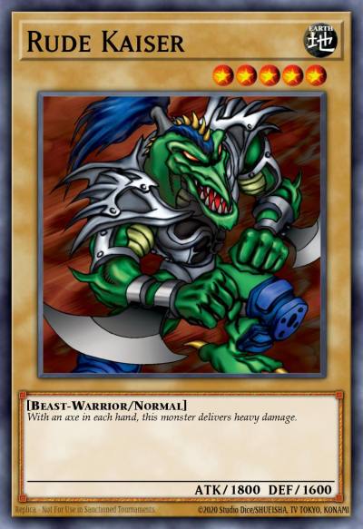 Rude Kaiser Ultra Rare KC01-EN011 25th Anniversary Ultimate Kaiba Set Yugioh card