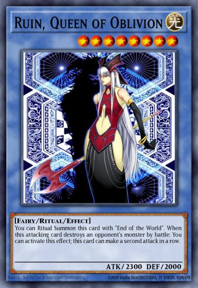 Ruin Queen of Oblivion Common MP18-EN231 2018 Mega-Tin Mega Pack Yugioh card