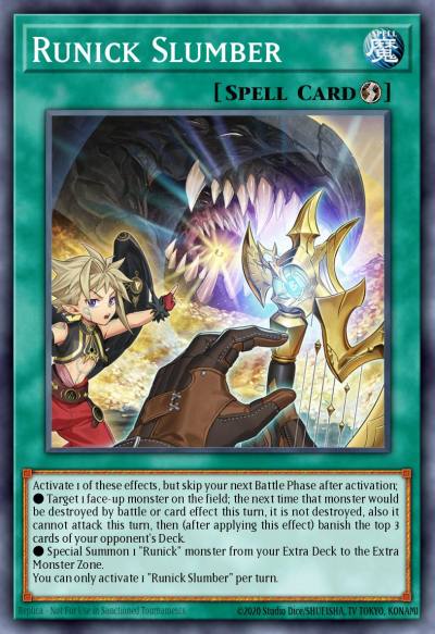 Runick Slumber Ultra Rare MP23-EN246 25th Anniversary Tin Dueling Heroes Mega Pack Yugioh card