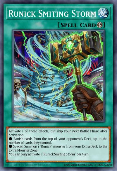 Runick Smiting Storm Common MP23-EN248 25th Anniversary Tin Dueling Heroes Mega Pack Yugioh card