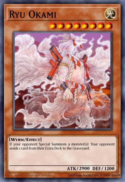 Ryu Okami Common MP17-EN019 2017 Mega-Tin Mega Pack Yugioh card
