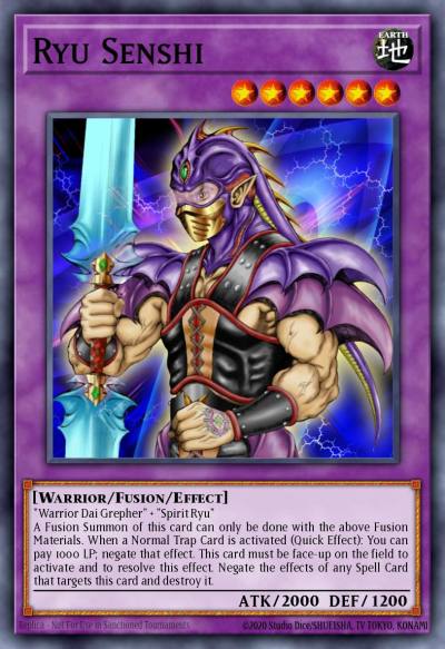 Ryu Senshi Rare DB2-EN139 Dark Beginning 2 Yugioh card
