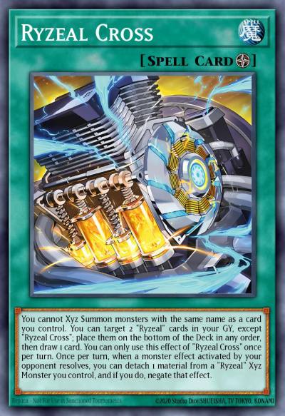 Ryzeal Cross Ultra Rare MP25-EN264 2025 Mega-Pack Tin Yugioh card