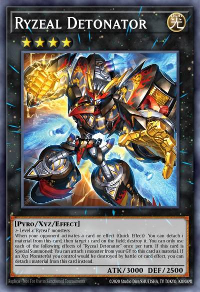 Ryzeal Detonator Prismatic Secret Rare MP25-EN121 2025 Mega-Pack Tin Yugioh card