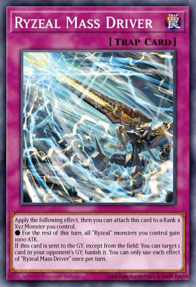 Ryzeal Mass Driver Common ALIN-EN075 Alliance Insight Yugioh card