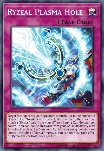 Ryzeal Plasma Hole Common MP25-EN441 2025 Mega-Pack Tin Yugioh card