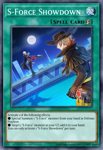 S-Force Showdown Common BLVO-EN058 Blazing Vortex Yugioh card