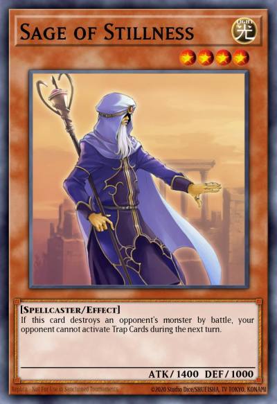 Sage of Stillness Common STON-EN016 Strike of Neos Yugioh card