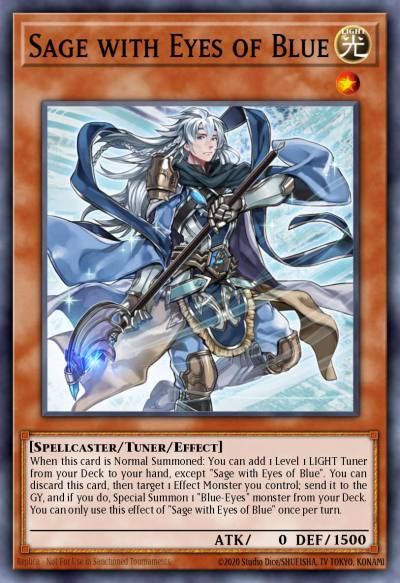 Sage with Eyes of Blue Ultra Rare BLC1-EN014 Battles of Legend Chapter 1 Yugioh card
