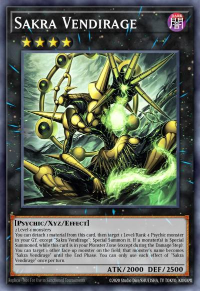 Sakra Vendirage Super Rare ALIN-EN088 Alliance Insight Yugioh card