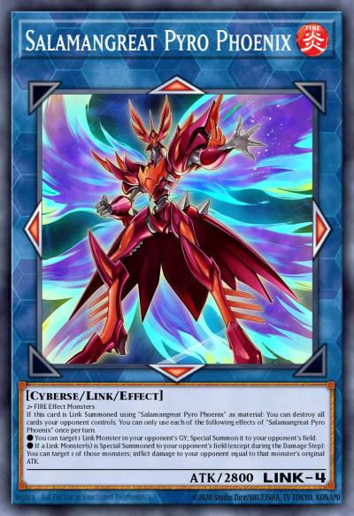 Salamangreat Pyro Phoenix Ultra Rare MP20-EN169 2020 Tin of Lost Memories Mega Pack Yugioh card