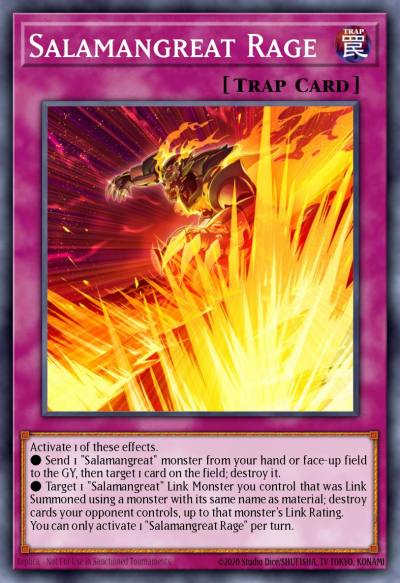 Salamangreat Rage Common LD10-EN050 Legendary Duelists Soulburning Volcano Yugioh card