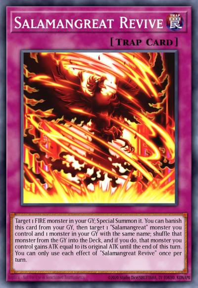 Salamangreat Revive Rare LD10-EN007 Legendary Duelists Soulburning Volcano Yugioh card
