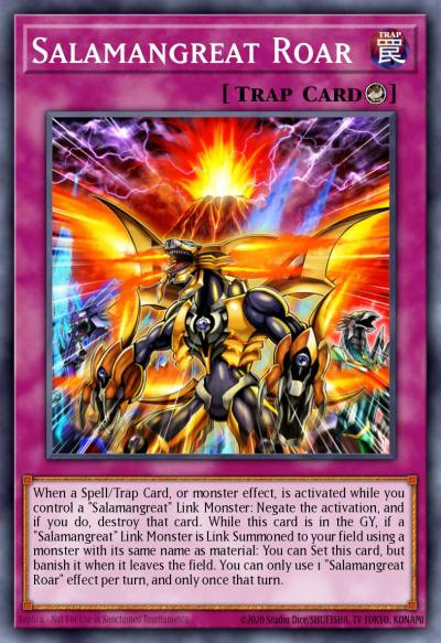 Salamangreat Roar Common LD10-EN017 Legendary Duelists Soulburning Volcano Yugioh card