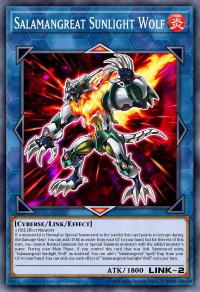 Salamangreat Sunlight Wolf Common MP20-EN020 2020 Tin of Lost Memories Mega Pack Yugioh card