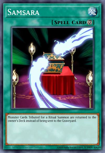 Samsara Common DR04-EN168 Dark Revelation Volume 4 Yugioh card