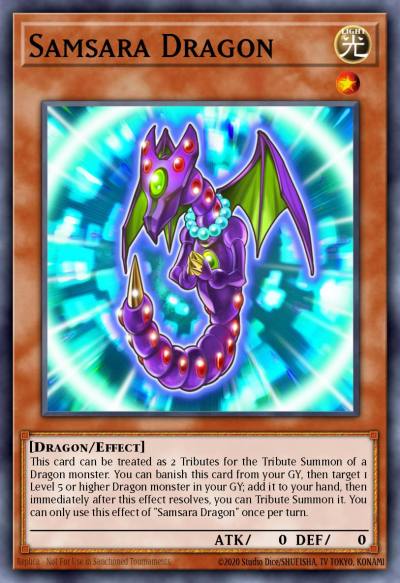 Samsara Dragon Ultra Rare GFP2-EN037 Ghosts From the Past The 2nd Haunting Yugioh card