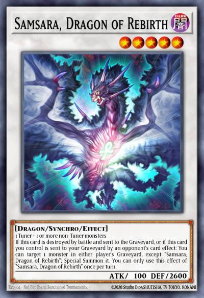 Samsara Dragon of Rebirth Super Rare MP15-EN097 2015 Mega-Tin Mega Pack Yugioh card